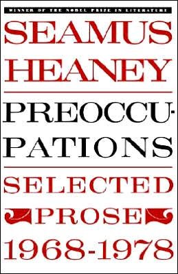 Cover for Seamus Heaney · Preoccupations: Selected Prose, 1968-1978 (Paperback Bog) (1981)
