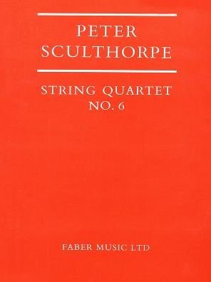Cover for Peter Sculthorpe · String Quartet No. 6 (Paperback Book) (1998)