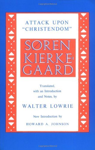 Cover for Søren Kierkegaard · Attack upon Christendom (Paperback Bog) (1968)