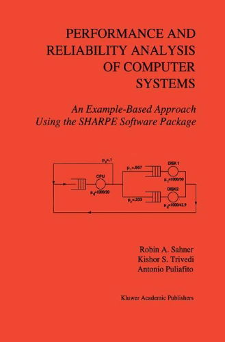 Cover for Robin A. Sahner · Performance and Reliability Analysis of Computer Systems: An Example-Based Approach Using the SHARPE Software Package (Hardcover Book) [1996 edition] (1995)