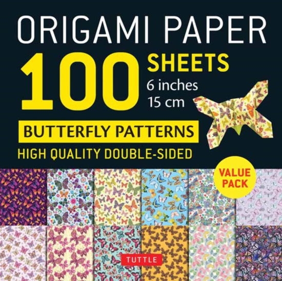 Origami Paper 100 Sheets Butterfly Patterns 6" (15 cm): Double-Sided Origami Sheets Printed with 12 Different Patterns (Instructions for Projects Included) - Origami Paper 100 Sheetsbutterfl - Bøger - Tuttle Publishing - 9780804857505 - 17. september 2024