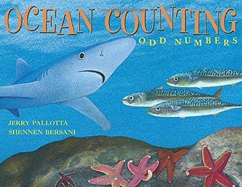 Ocean Counting: Odd Numbers - Jerry Pallotta's Counting Books - Jerry Pallotta - Bøker - Charlesbridge Publishing,U.S. - 9780881061505 - 1. februar 2005