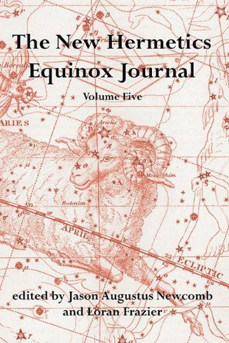 Cover for Jason Augustus Newcomb · The New Hermetics Equinox Journal Volume 5 (Taschenbuch) (2010)