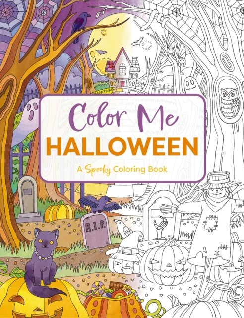 Cover for Editors of Cider Mill Press · Color Me Halloween: A Spooky Coloring Book (Paperback Book) (2024)
