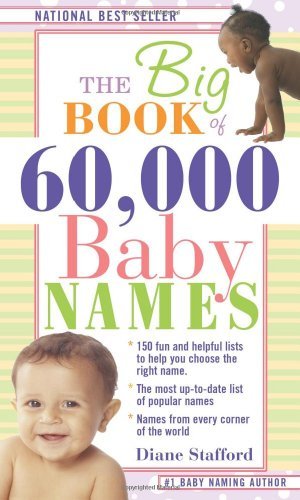 Cover for Diane Stafford · The Big Book of 60,000 Baby Names (Paperback Book) (2006)