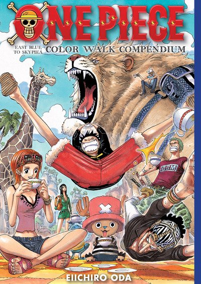 Cover for Eiichiro Oda · One Piece Color Walk Compendium: East Blue to Skypiea - One Piece Color Walk Compendium (Gebundenes Buch) (2018)