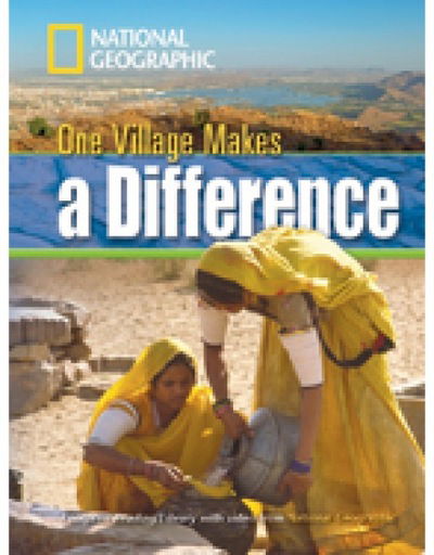 Cover for National Geographic · The Future of a Village + Book with Multi-ROM: Footprint Reading Library 800 (Book) [International edition] (2008)