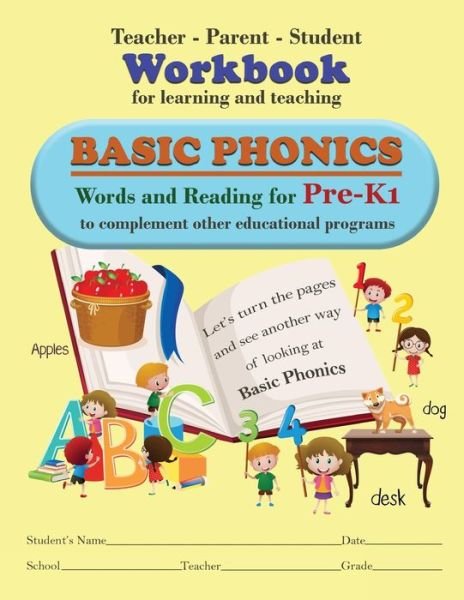 Cover for Melvine Groves · Teacher-Parent-Student Workbook for Learning and Teaching Basic Phonics (Paperback Book) (2020)