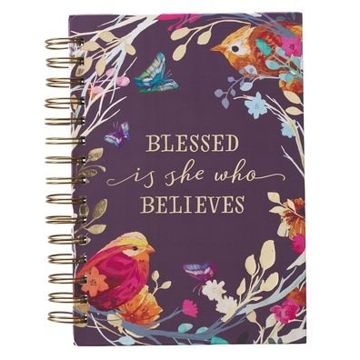 Cover for Christian Art Gifts Inc · Journal Wirebound Large Blessed Is She (Hardcover Book) (2019)