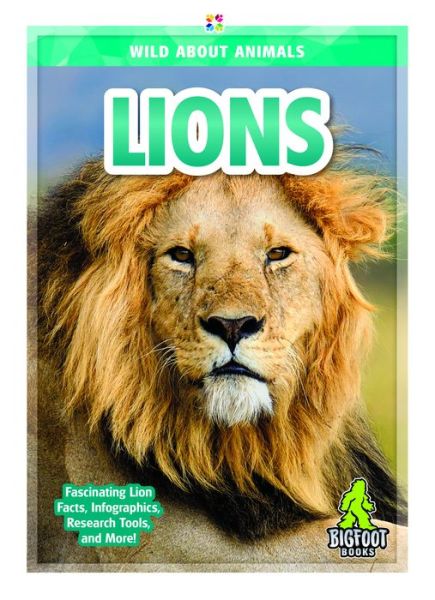 Cover for Emma Huddleston · Lions - Wild About Animals (Paperback Book) (2019)