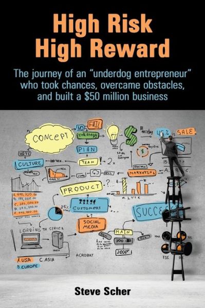 Cover for Steve Scher · High Risk High Reward (Taschenbuch) (2019)