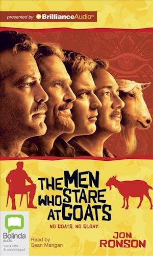 Cover for Jon Ronson · The men Who Stare at Goats (Audiobook (CD)) [Una Mti edition] (2012)