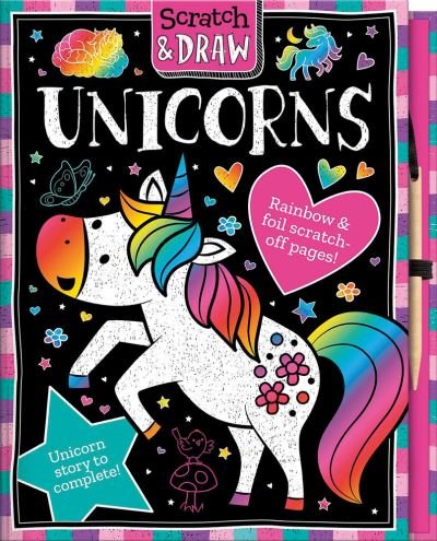 Cover for Lisa Regan · Scratch and Draw Unicorns (Bok) (2022)