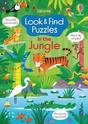 Cover for Kirsteen Robson · Look and Find Puzzles In the Jungle - Look and Find Puzzles (Pocketbok) (2022)