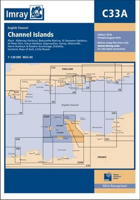 Cover for Imray · Imray Chart C33a: Channel Islands (North) - C Series (Paperback Book) [New edition] (2016)