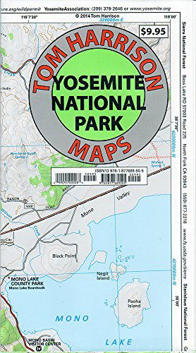 Cover for Tom Harrison · Yosemite National Park Recreation Map (Tom Harrison Maps) (Map) [2nd edition] (2012)