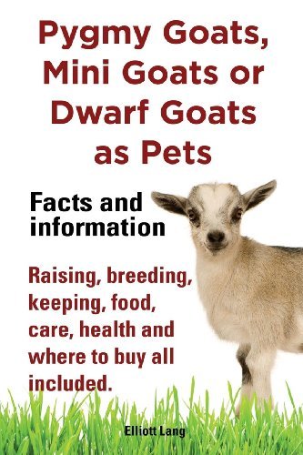 Cover for Elliott Lang · Pygmy Goats As Pets. Pygmy Goats, Mini Goats or Dwarf Goats: Facts and Information. Raising, Breeding, Keeping, Milking, Food, Care, Health and Where (Paperback Book) (2013)