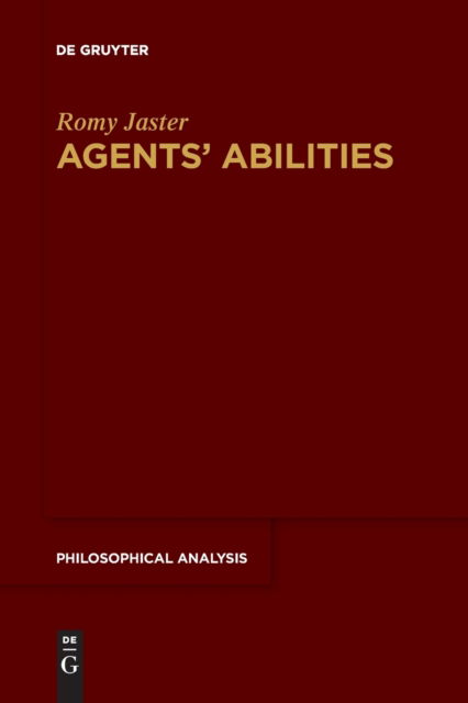 Cover for Romy Jaster · Agents' Abilities (Paperback Book) (2022)