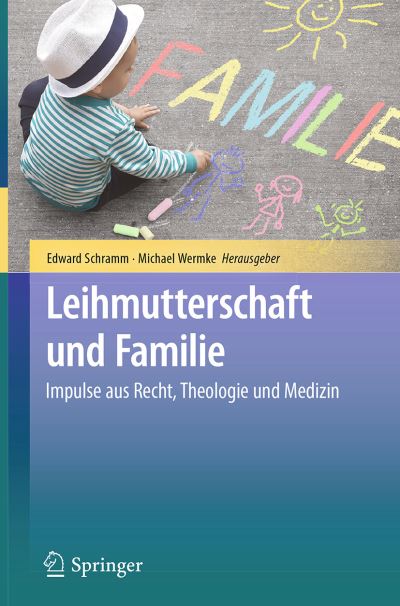 Cover for Schramm  Edward · Leihmutterschaft und Familie (Book) (2018)