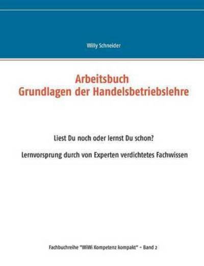 Cover for Schneider · Arbeitsbuch Grundlagen der Ha (Bok) (2016)