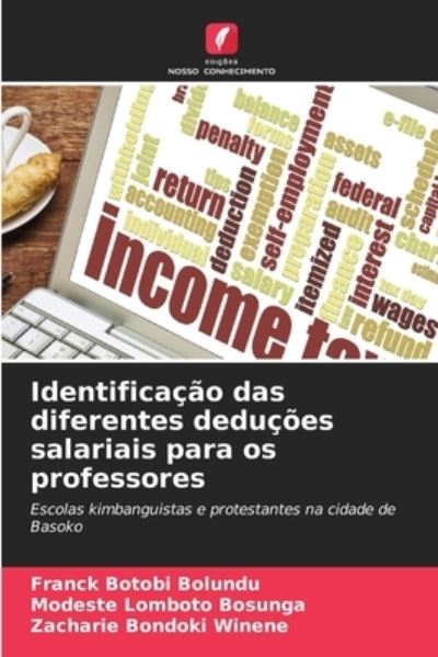 Cover for Franck Botobi Bolundu · Identificacao das diferentes deducoes salariais para os professores (Paperback Book) (2021)