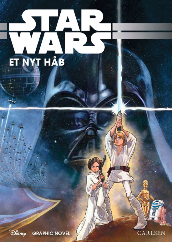 Cover for Star Wars · Star Wars graphic novel: Star Wars: Et nyt håb (Inbunden Bok) [1:a utgåva] (2023)