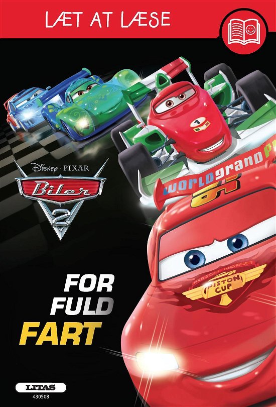 Cover for Disney Pixar · Let at læse: Biler - For fuld fart (Indbundet Bog) [1. udgave] (2016)