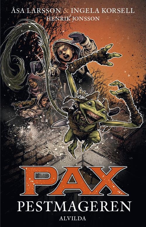 Cover for Åsa Larsson og Ingela Korsell · PAX: PAX 7: Pestmageren (Sewn Spine Book) [1e uitgave] (2016)