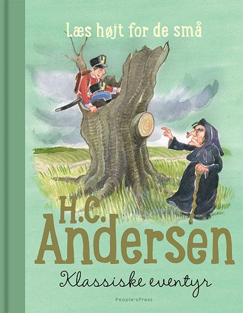 Cover for H.C. Andersen · Læs højt for de små: H.C. Andersen - Klassiske eventyr (Innbunden bok) [1. utgave] (2016)