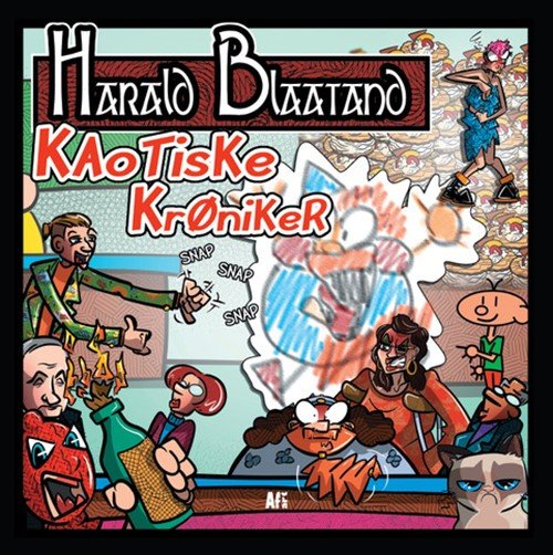 Cover for Nikolaj Lauritzen · Harald Blaatand: Kaotiske krøniker (Hardcover Book) [1.º edición] (2022)