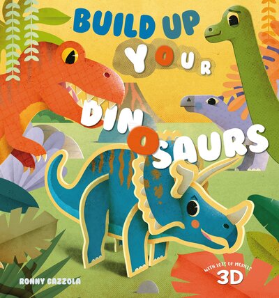 Cover for Federica Magrin · Build Up your Dinosaurs (Hardcover Book) (2020)