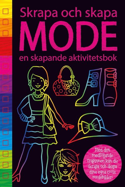 Cover for Malin Barthelson · Skrapa och skapa: Mode : en skapande aktivitetsbok (Spiral Book) (2018)