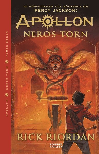Cover for Rick Riordan · Apollon: Neros torn (Bok) (2021)