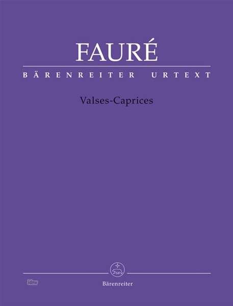 Cover for Fauré · Valses-Caprices,Kl.BA10843 (Buch)