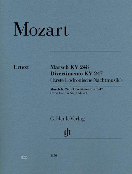 Cover for Mozart · Marsch KV 248 und Divertimento K (Book)