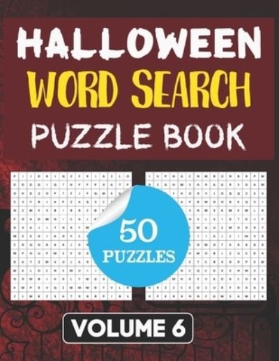Cover for Rhart Pwsb · Halloween Word Search Puzzle Book (Paperback Book) (2020)