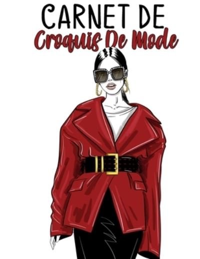 Cover for Modafr · Carnet de croquis de mode (Paperback Book) (2021)