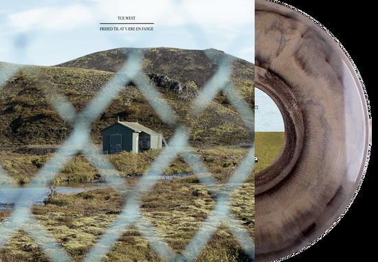 Cover for Tue West · Frihed Til At Være En Fange (marbled gold / black) (LP) (2021)