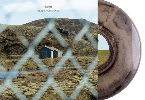Cover for Tue West · Frihed Til At Være En Fange (marbled gold / black) (LP) (2021)