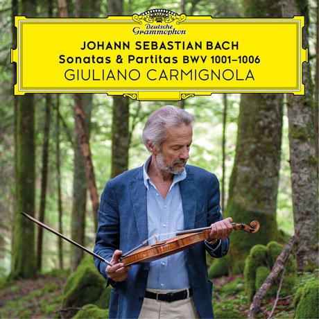 Cover for Giuliano Carmignola · Bach: Sonatas &amp; Partitas (CD) (2018)