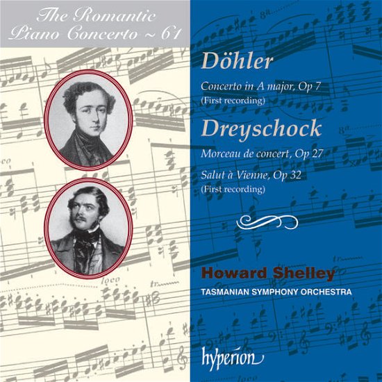 Cover for Dohler / Dreyschock · Romantic Piano Concerto 61 (CD) (2013)