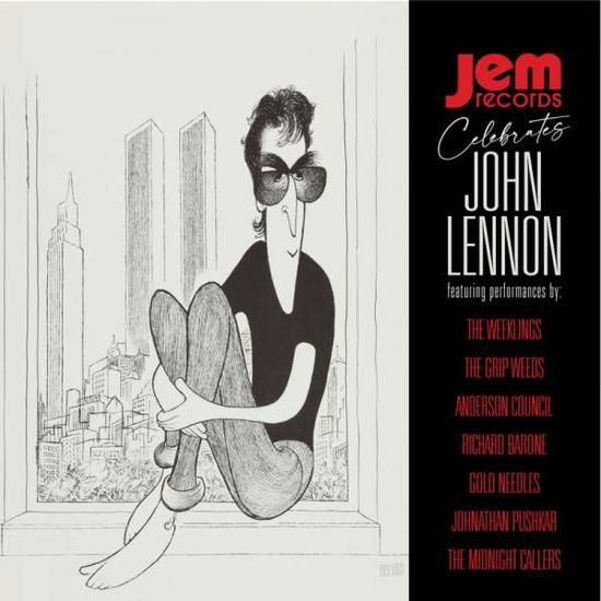 Cover for Jem Records Celebrates John Lennon / Var (CD) (2020)