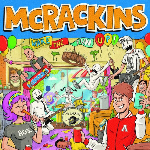 Cover for Mcrackins · Wake The Fun Up! (LP) (2023)