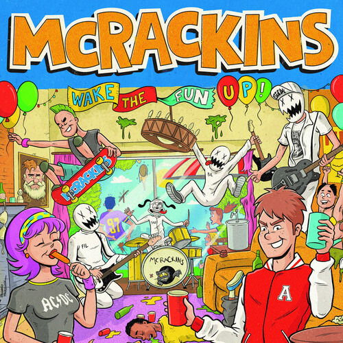 Cover for Mcrackins · Wake The Fun Up! (LP) (2023)