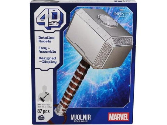 Cover for Fdp Marvel · Marvel: 4D Build - Thor Mjolnir Hammer 3D Puzzle (Toys) (2024)