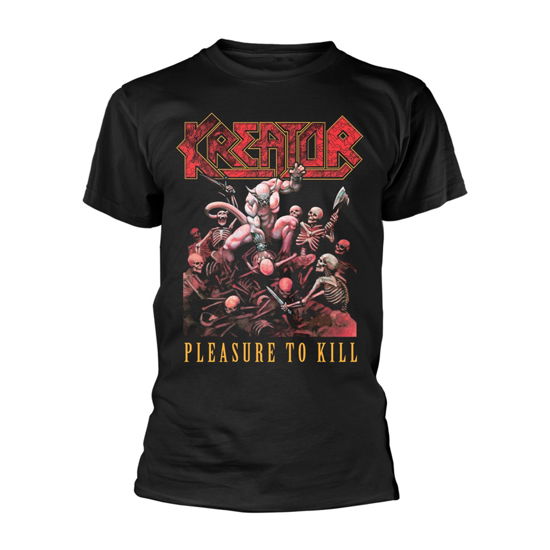 Cover for Kreator · Pleasure to Kill (CLOTHES) [size L] [Black edition] (2018)