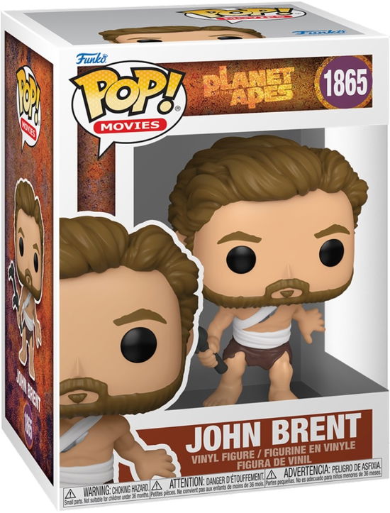 Cover for Pop Movies Planet of the Apes · Funko Pop Movies Planet of the Apes S3 John Brent (Funko POP!) (2025)