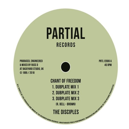 Chant Of Freedom / Armageddon - Disciples - Musiikki - PARTIAL - 2090405160506 - torstai 12. heinäkuuta 2018