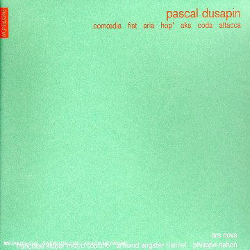 Cover for Pascal Dusapin · Comoedia (CD) (2003)