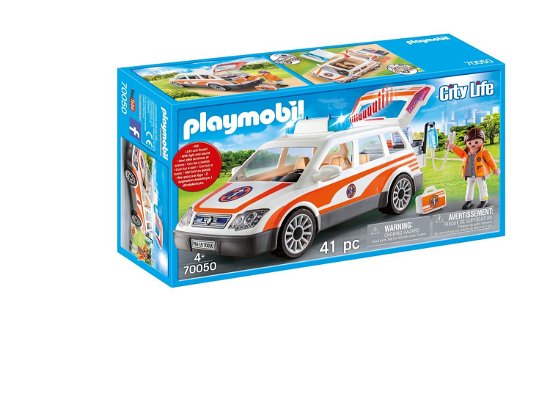 Cover for Playmobil · Mobiel medisch team Playmobil (70050) (Toys) (2020)